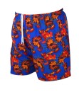 Short Estampado Tactel Elastano Extra Grande Bermuda Royal